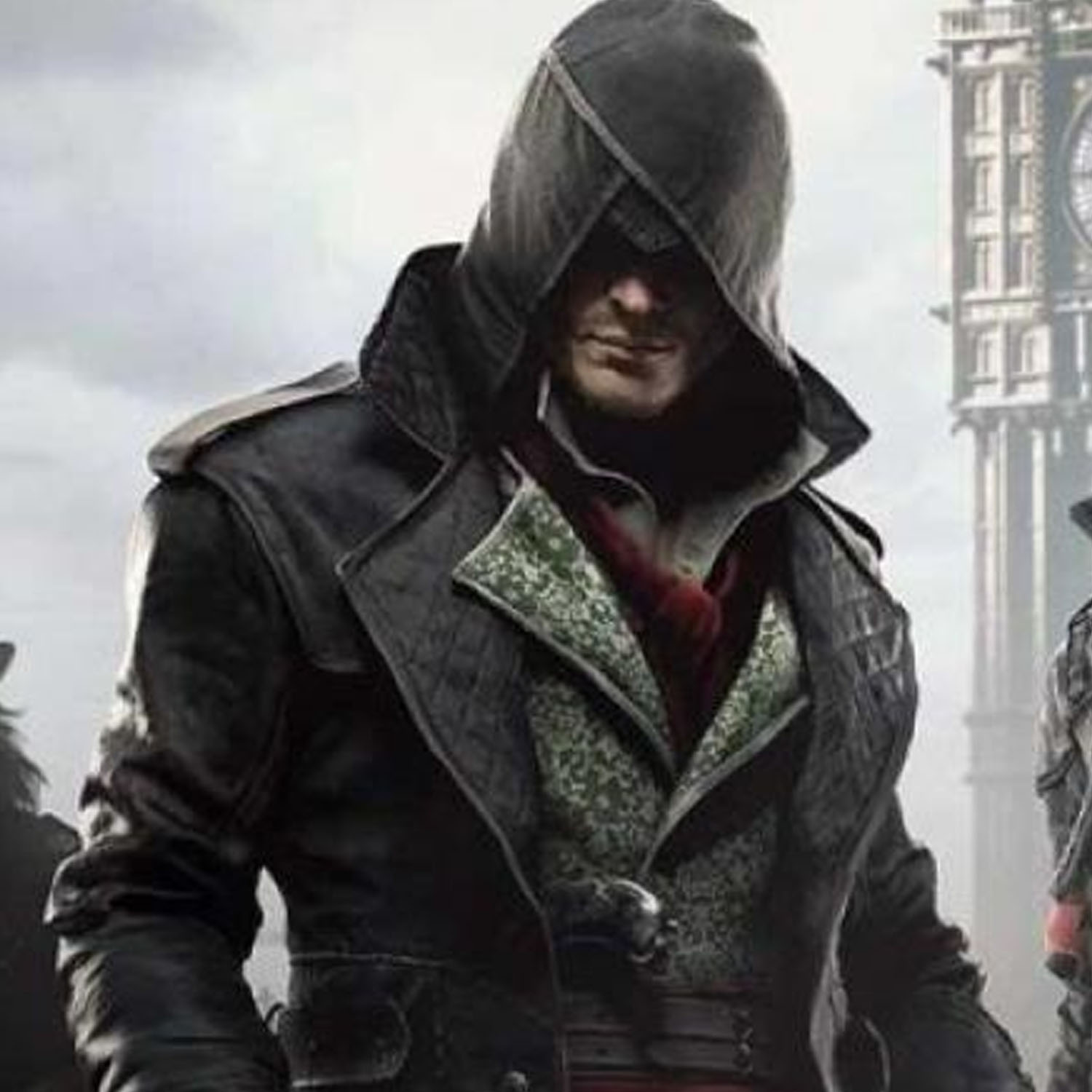 Assassin's creed leather outlet trench coat